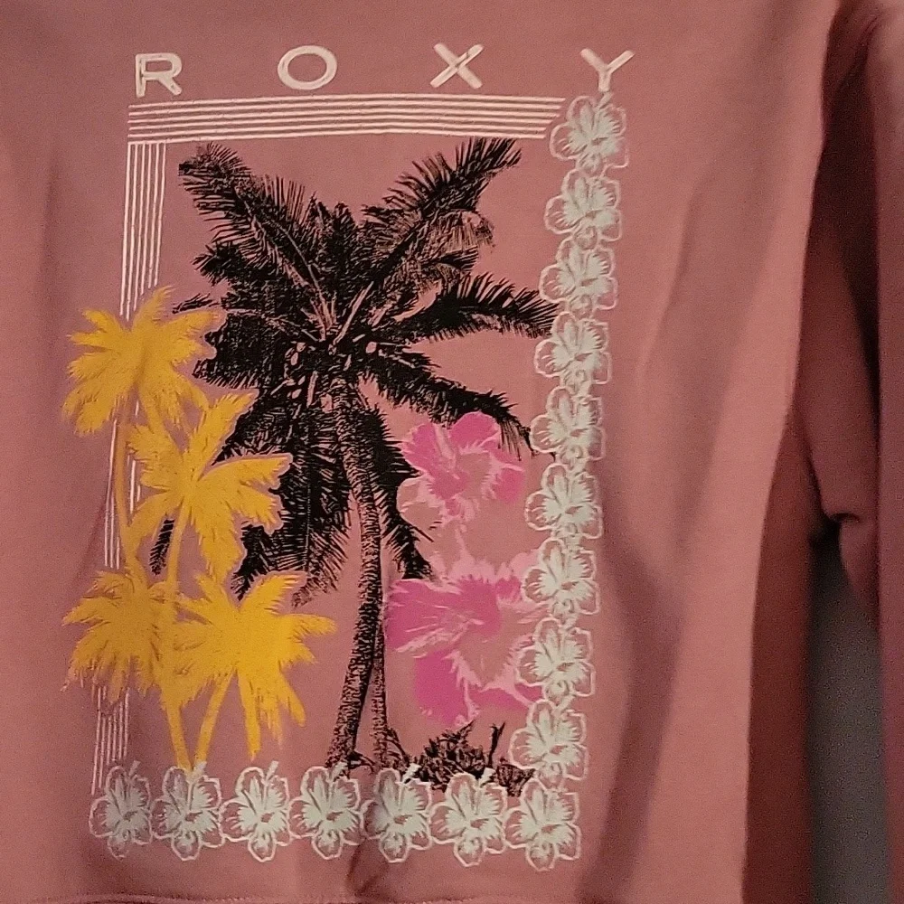 NWT: Roxy Girl's Fleece Zipper Hoodie - Picture 7 of 13